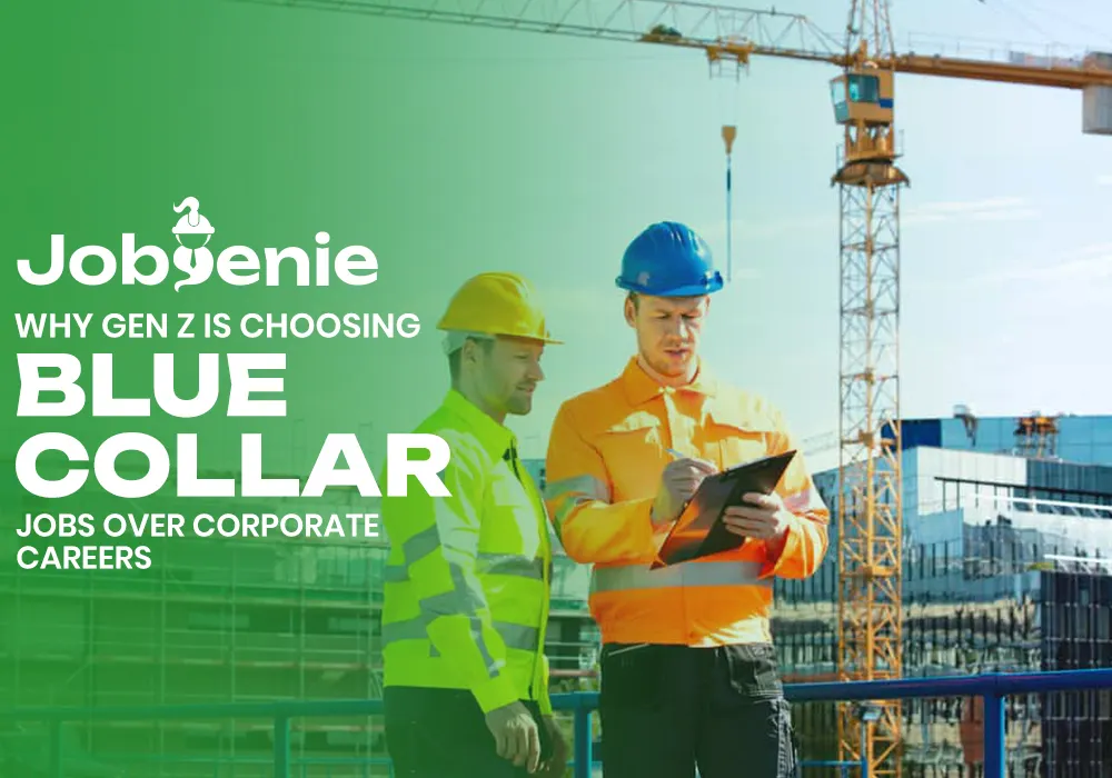 Gen Z choosing Blue collar jobs over corporate jobs